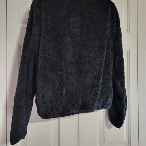 RVCA Women Relaxed RVCA Fleece Pullover Black Size M NWT - Picture 3 of 3